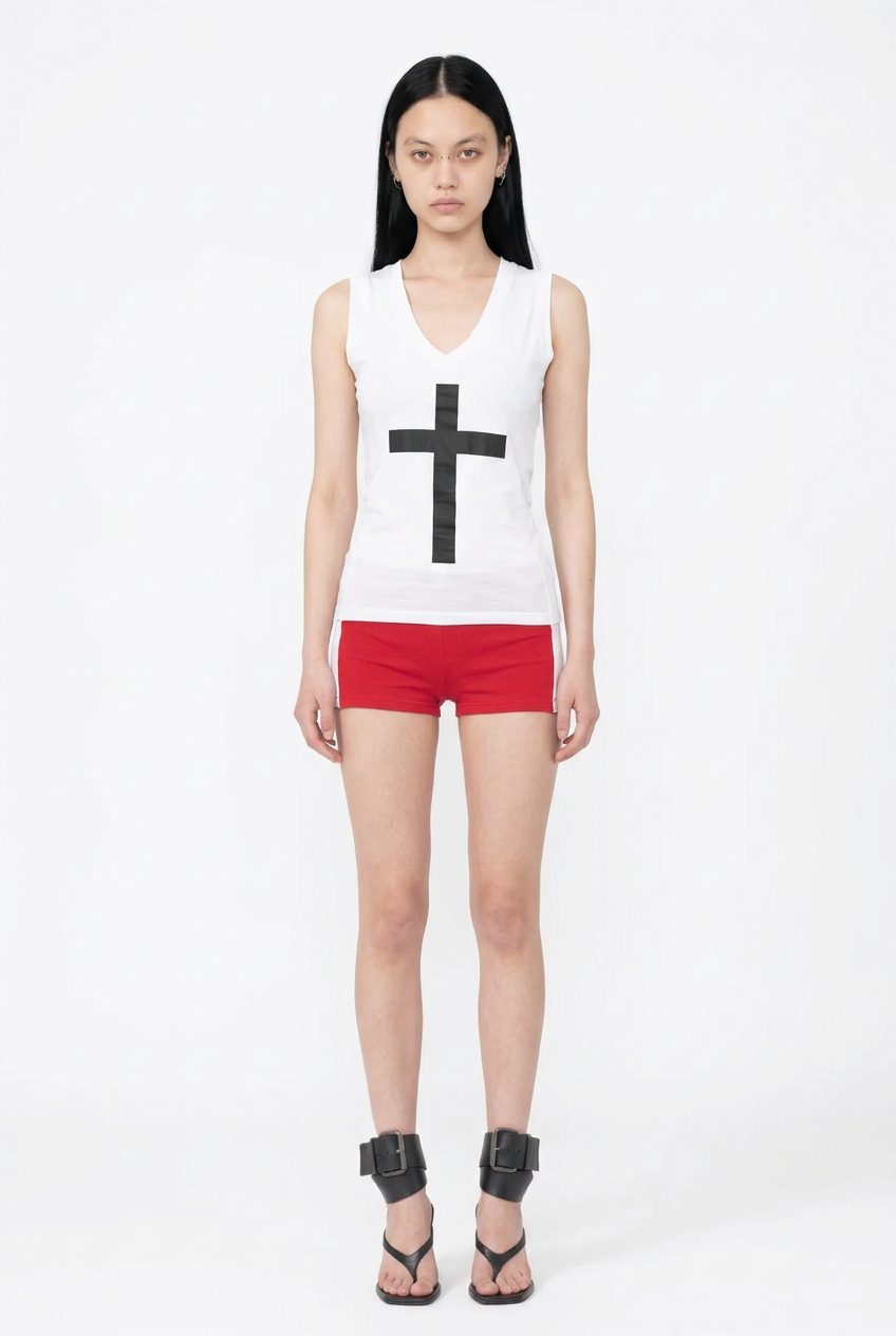 25W1001 - Cross Tank Top